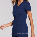 Conjunto de uniforme de enfermeira de hospital com logotipo personalizado